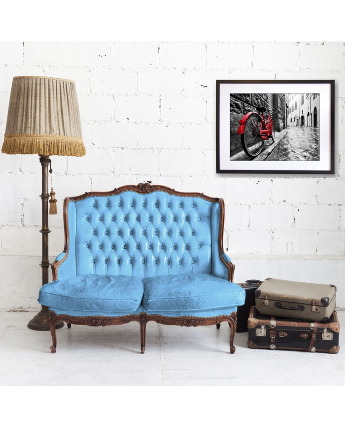 Bicicleta en el centro de la ciudad