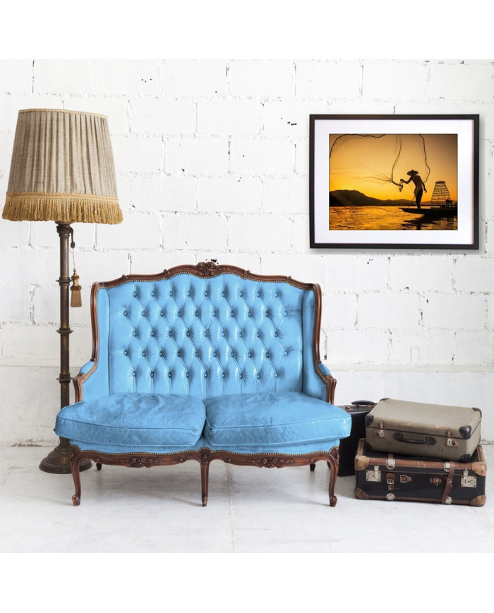 Pescador en Phuket, Tailandia