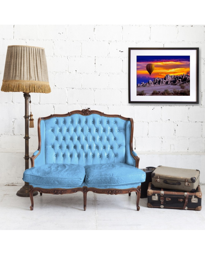 Vista aérea de Capadocia, Turquía