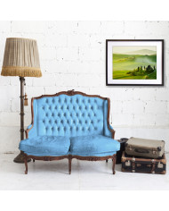 Paisaje de Toscana en primavera, Italia